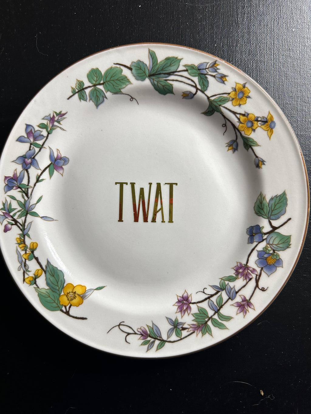 Set of 3 fun girly plates