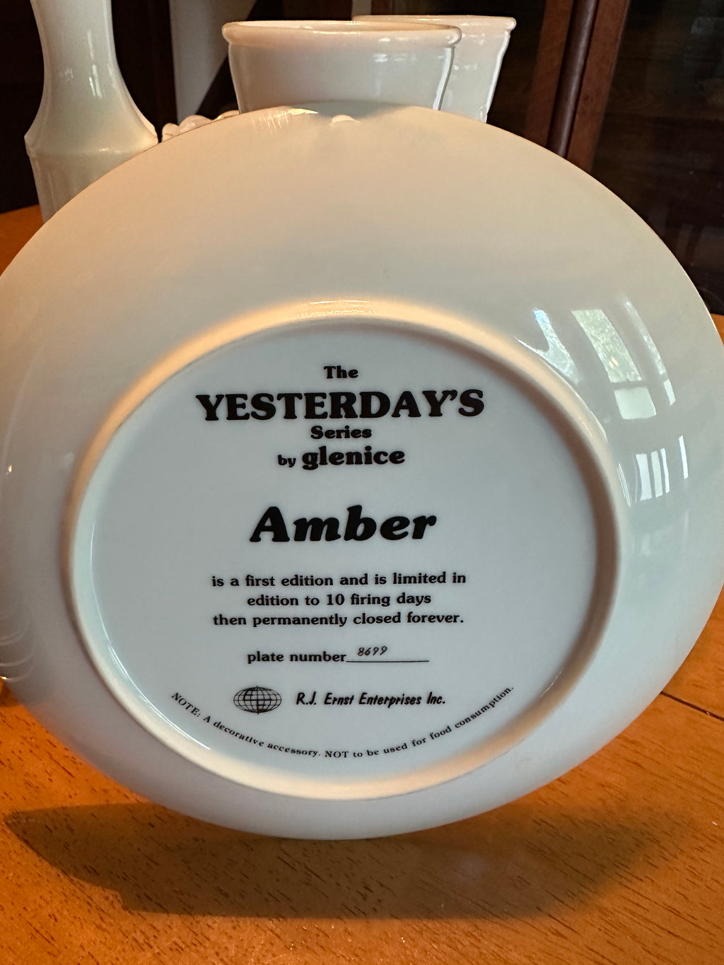 Literally just a girl upcycled plate