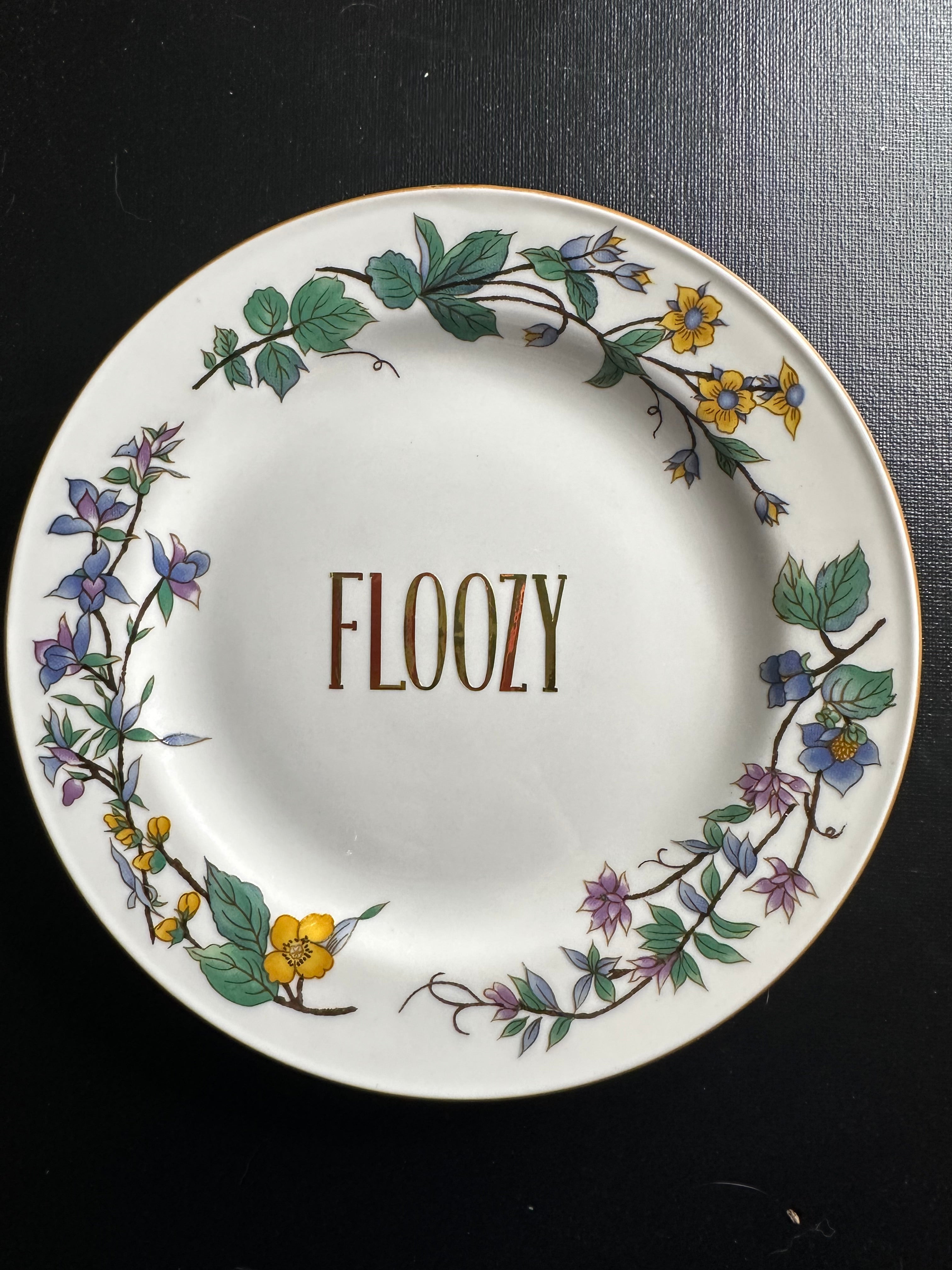 Set of 3 fun girly plates