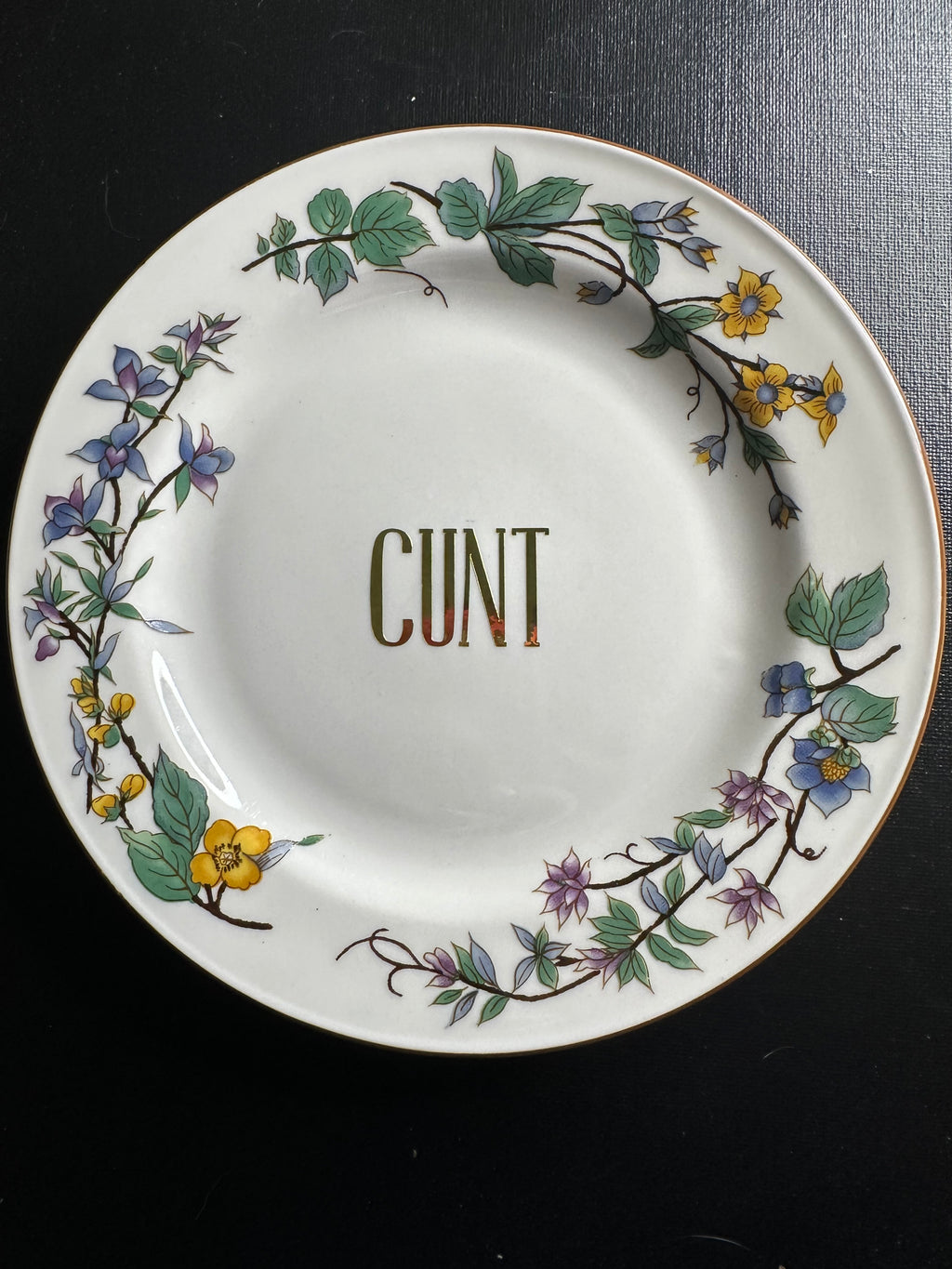 Set of 3 fun girly plates